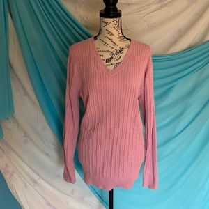 Pink Maternity Sweater